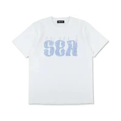 WIND AND SEA Sea Bubble Wave S/S Tee "White"
