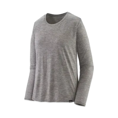 Patagonia Women's Longsleep Capilene Cool Daily Shirt "Grey"