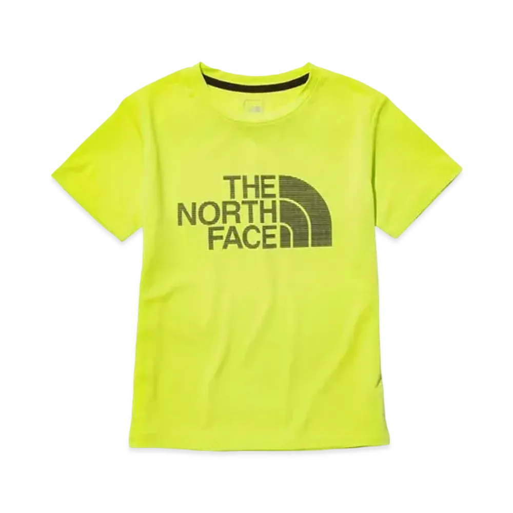The North Face S/S Gtd Crew Kids "LED Yellow"