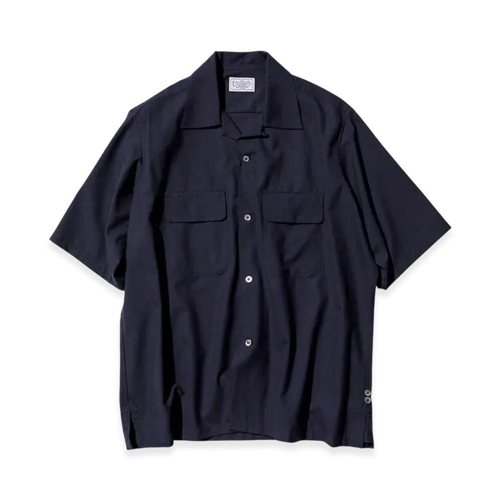 Unlikely 2P Sports Open Shirts S/S Tropical "Navy"