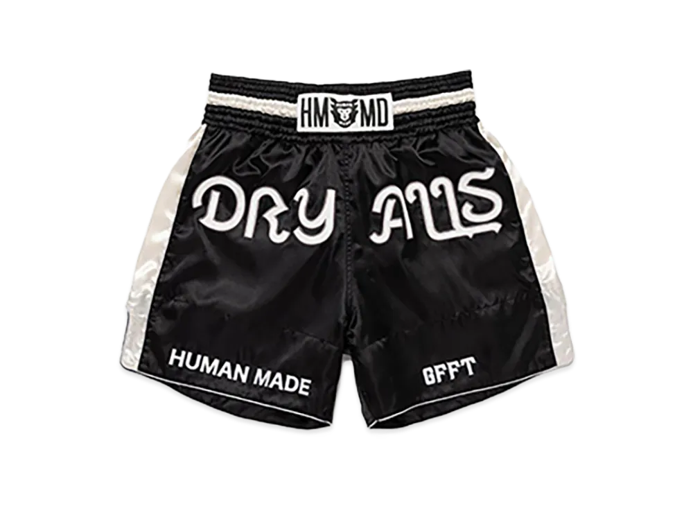 HUMAN MADE Bangkok Muay Thai Shorts "Black"