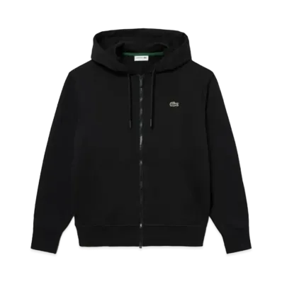 LACOSTE Premium Sweat Zip Hoodie "Black"
