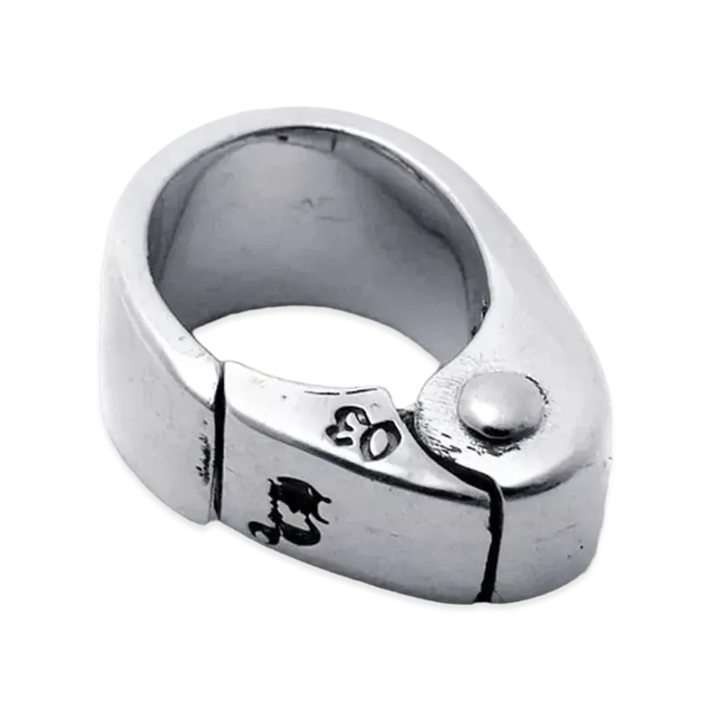 Chrome Hearts CH Plain Bail "Silver"
