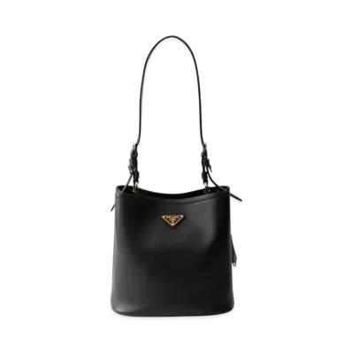 PRADA Medium Leather Bag "Black"