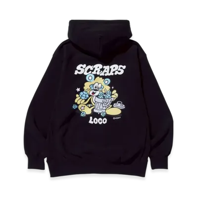 VERDY x Loco Scraps Hoodie "Black"