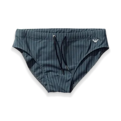 OUR LEGACY Work Shop x Emporio Armani Pyla Briefs "Liguria Pinstripe"