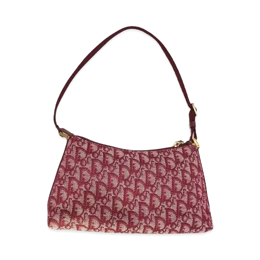 Dior Trotter Monogram Pochette "Bordeaux"