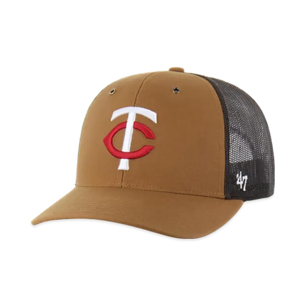 47 x Carhartt Minnesota Twins Trucker "Brown"
