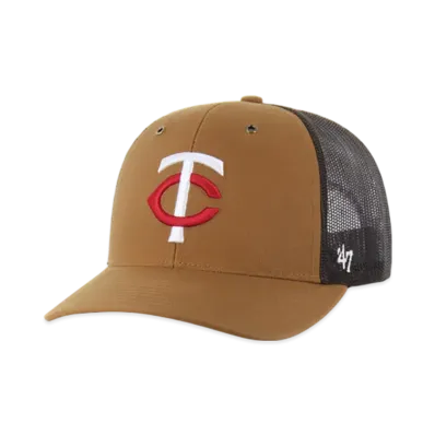 47 x Carhartt Minnesota Twins Trucker "Brown"