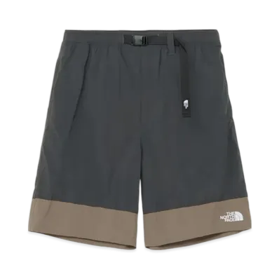 The North Face Nuptse Shorts "Asphalt Gray/Classic Khaki"