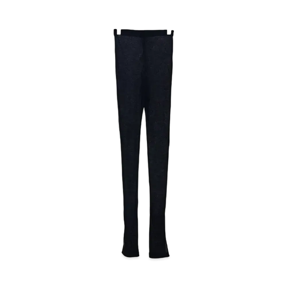 Ernie Palo Sheer rib Leggings "Black"