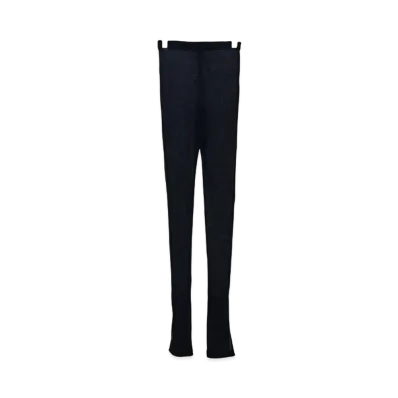 Ernie Palo Sheer rib Leggings "Black"