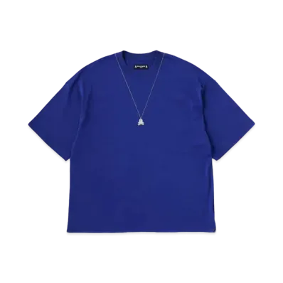 mastermind JAPAN Boxy Skull Necklace Tee "Navy"