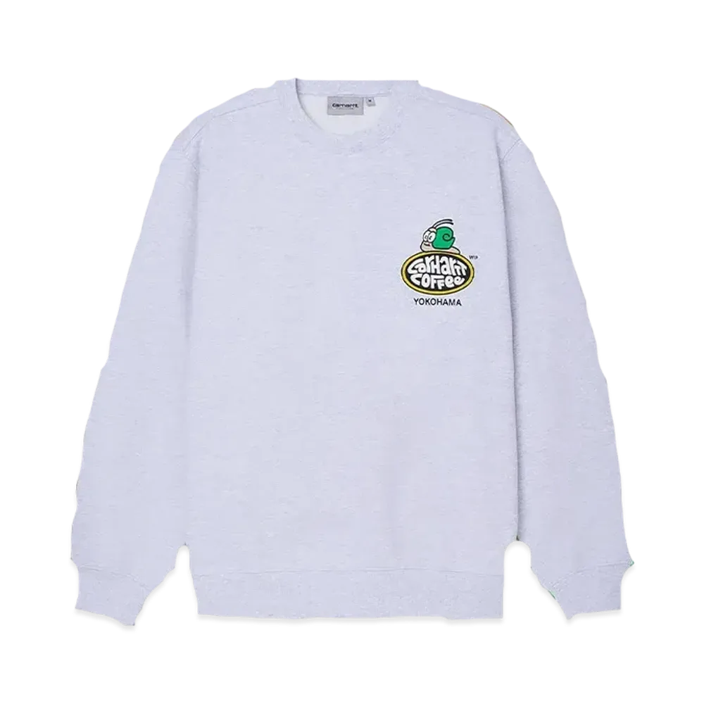 Carhartt WIP Yokohama Sweatshirt "Ash Heather"
