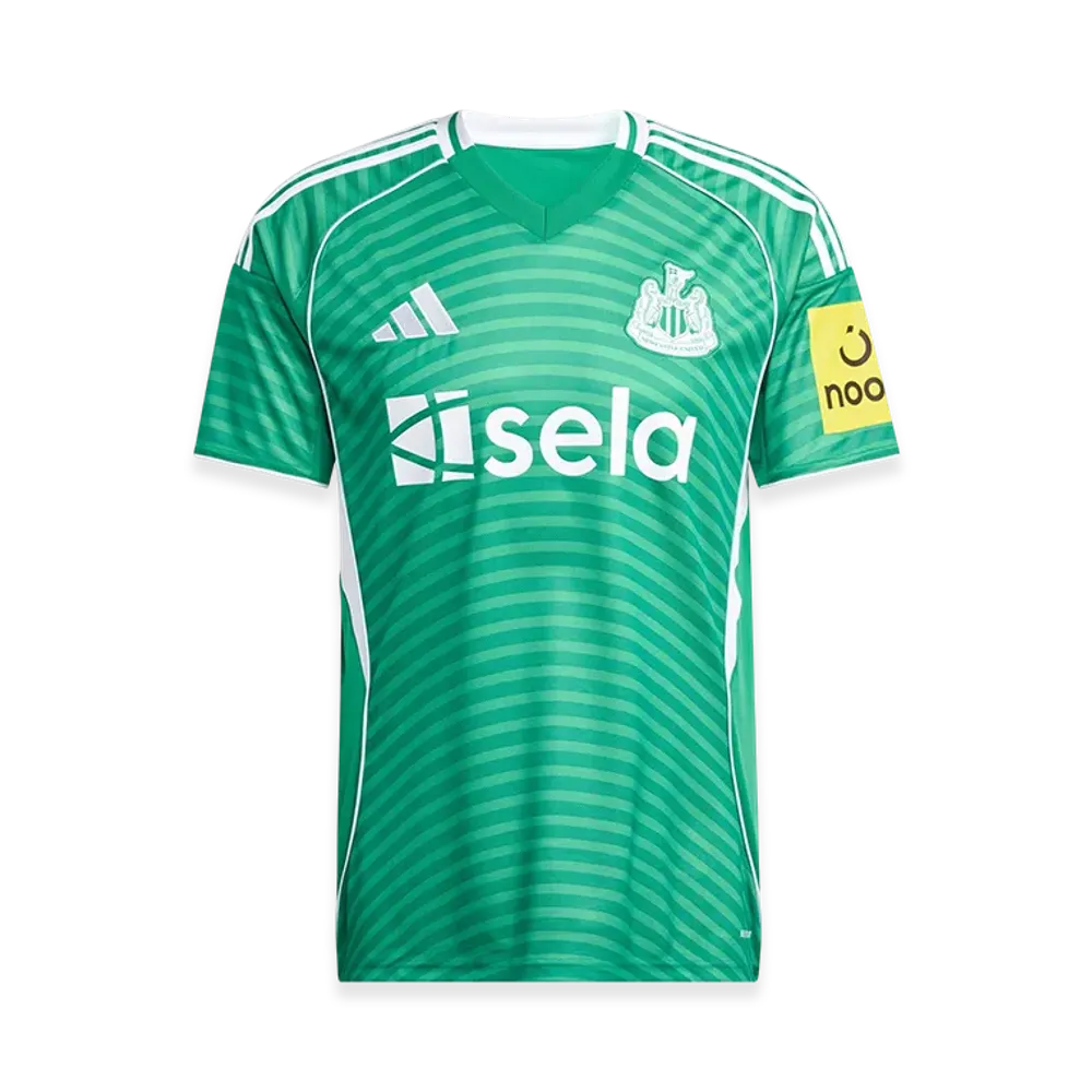 adidas Newcastle United FC 25/26 Away Uniform "Team Green/White"