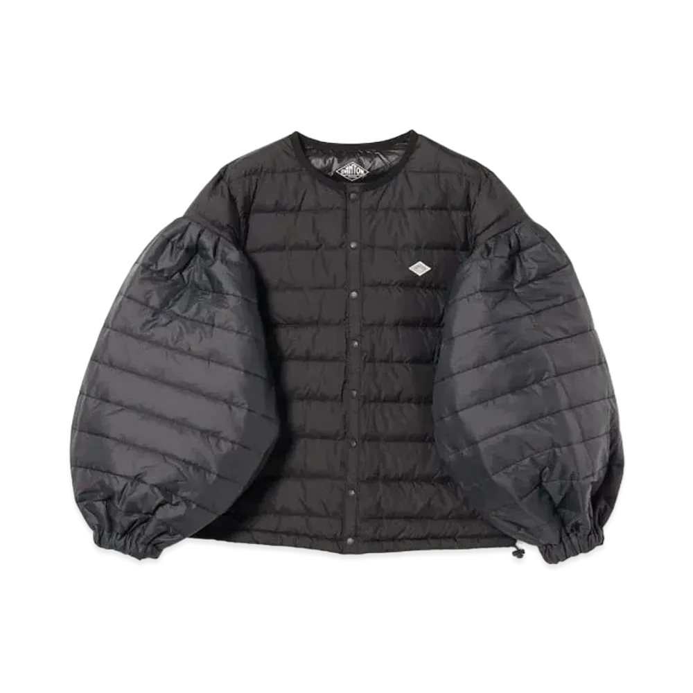 DANTON x BEAMS COUTURE Volume Sleeve Down "Black"
