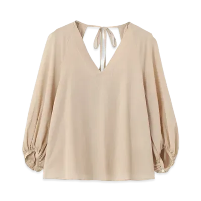 Paul Smith Women's sheer blouses "LightBeige"