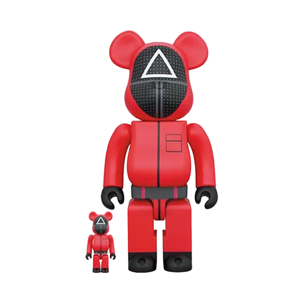 Bearbrick SQUID GAME GUARD “△” 100% & 400%