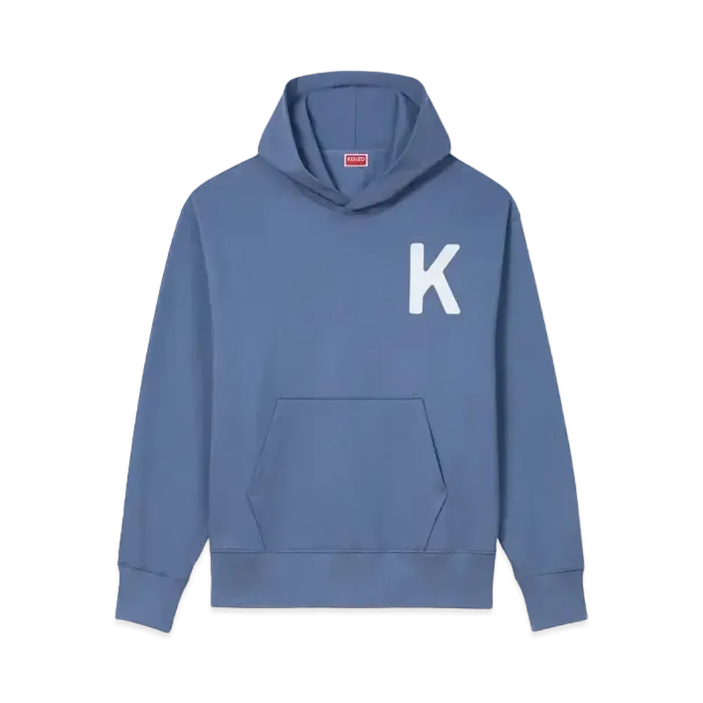 KENZO 'LUCKY TIGER' Embroidery Oversized Hoodie Unisex "Blue"