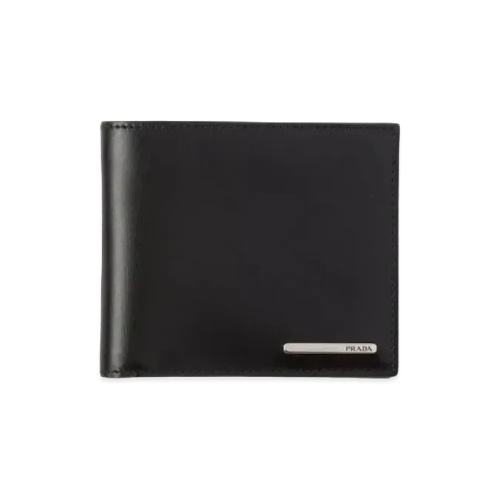 PRADA Leather Wallet "Black"