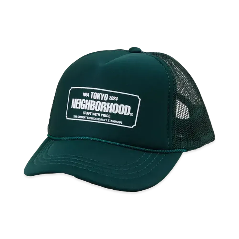 NEIGHBORHOOD OT . Mesh Cap "Green"