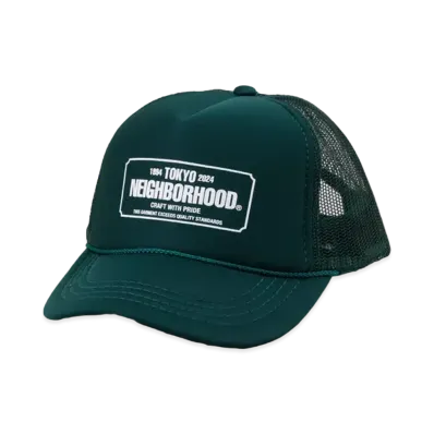 NEIGHBORHOOD OT . Mesh Cap "Green"