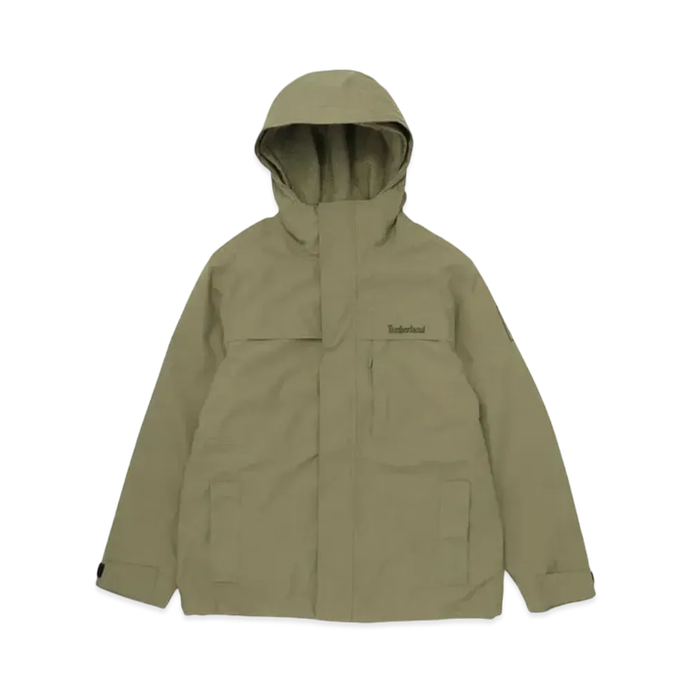 Timberland Men's Benton Water Resistant 3 In 1 Jacket "Castle Earth"