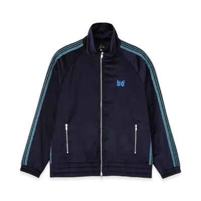 NEEDLES x LHP Exclusive Track Jacket - C/PE Velour "Navy"