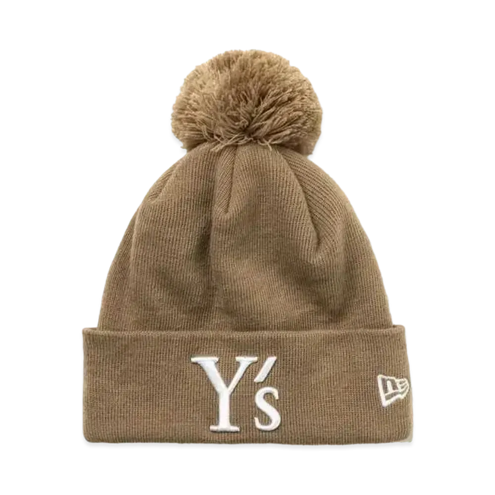 NEW ERA x Yohji Yamamoto Y's FW22 PonPon Knit "Beige"