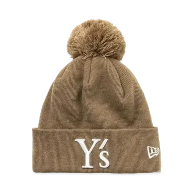 NEW ERA x Yohji Yamamoto Y's FW22 PonPon Knit "Beige"