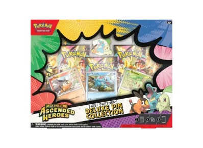 ポケモンカードゲームMEGA(英語版)メガエボリューション「アセンデッドヒーローズ ファーストパートナー デラックス ピン コレクション」