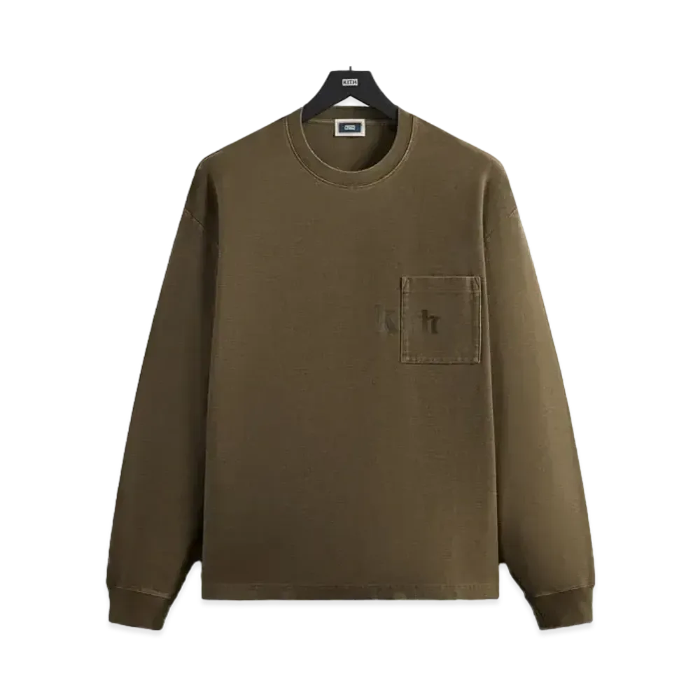 Kith Long Sleeve Quinn Tee "Java"