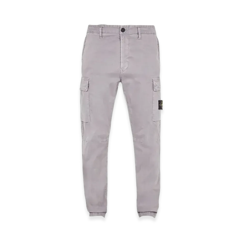 Stone Island 30404 Old Treatment Regular Fit Cargo Pants - 24SS "Dust Grey"