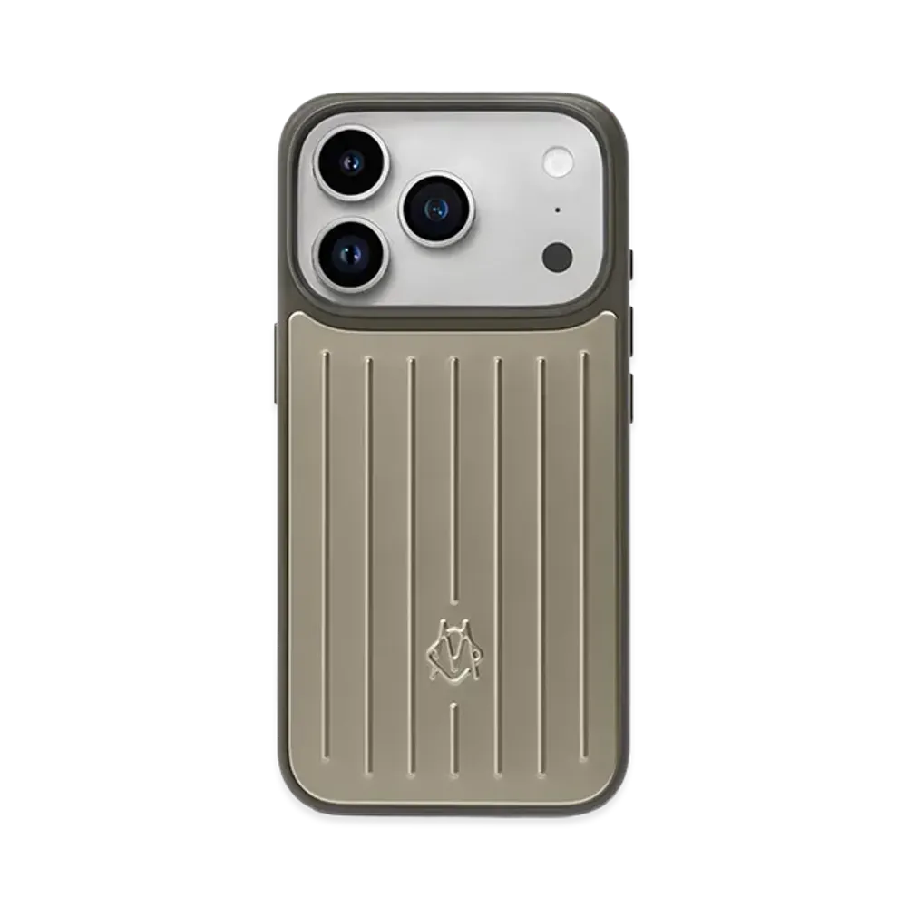 RIMOWA iPhone 17 Pro Case Titanium "Titanium"