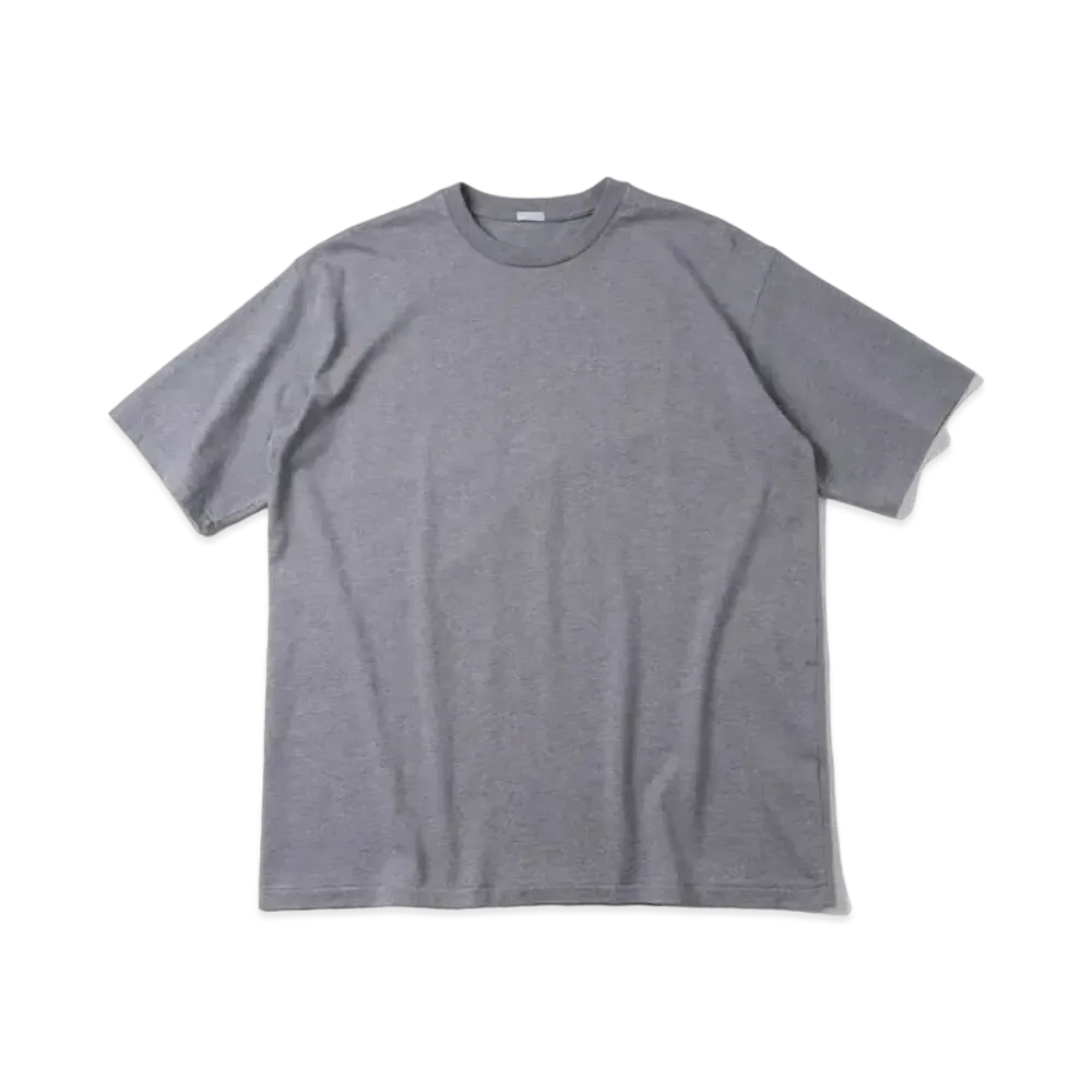 A.PRESSE Cashmere Blend S/S T-Shirt "Grey"