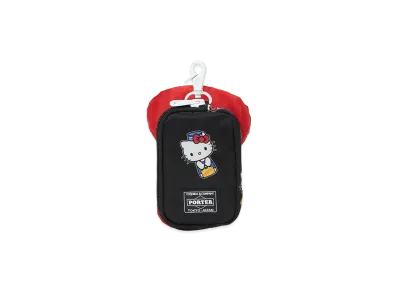 PORTER x HELLO KITTY Multi Pouch "Black"