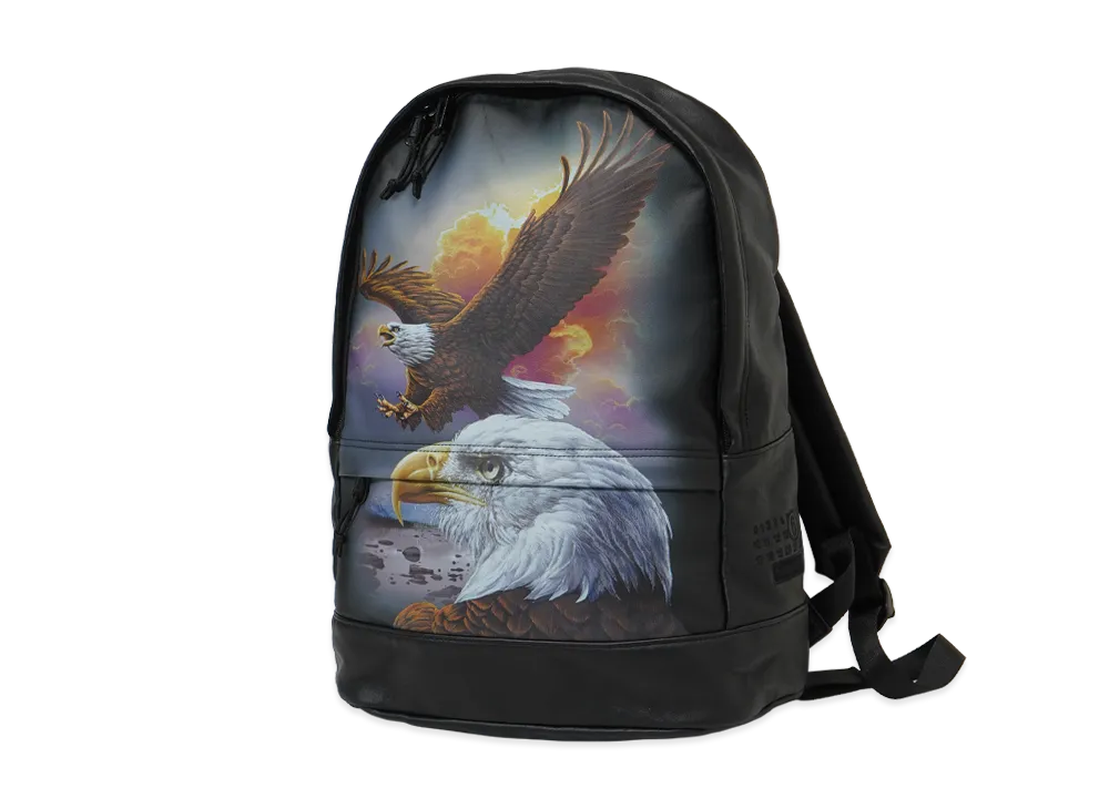 Supreme x MM6 Maison Margiela Eagle Leather Backpack "Black"