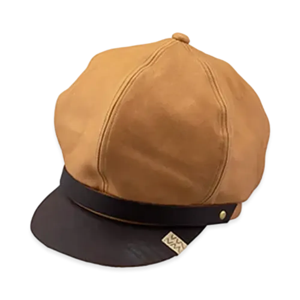 visvim BIKER HAT (FR VEG.LB) "Lt.Brown"