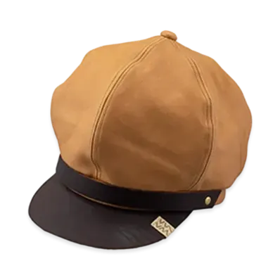 visvim BIKER HAT (FR VEG.LB) "Lt.Brown"