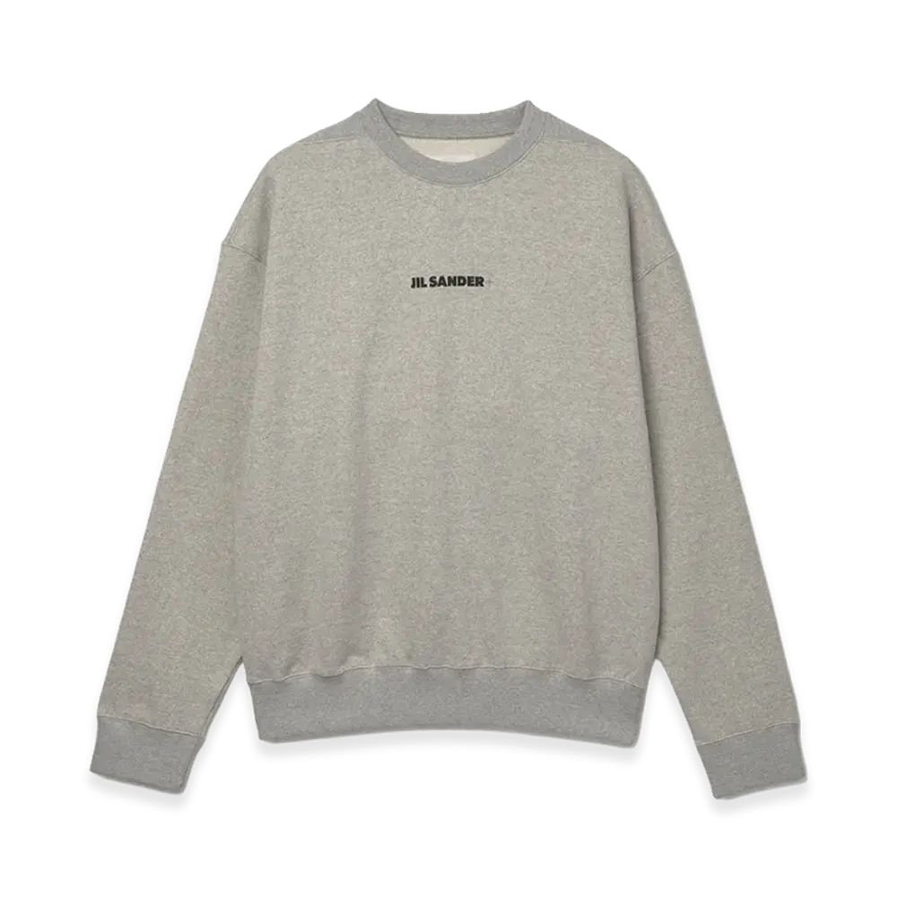Jil Sander + Logo Sweatshirt "Powder Gray"