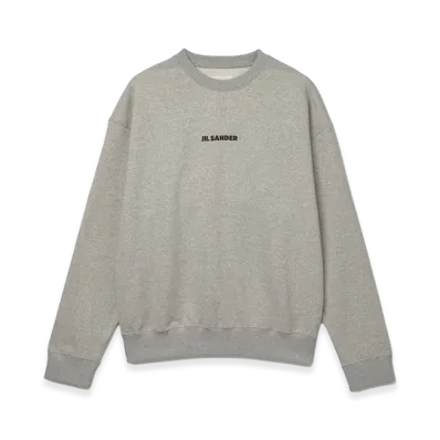 Jil Sander + Logo Sweatshirt "Powder Gray"