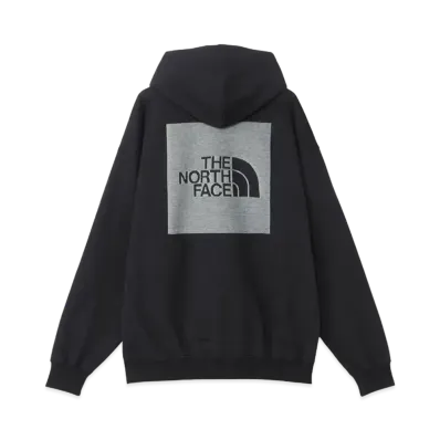 The North Face Jacquard Back Square Logo Hoodie "Black"