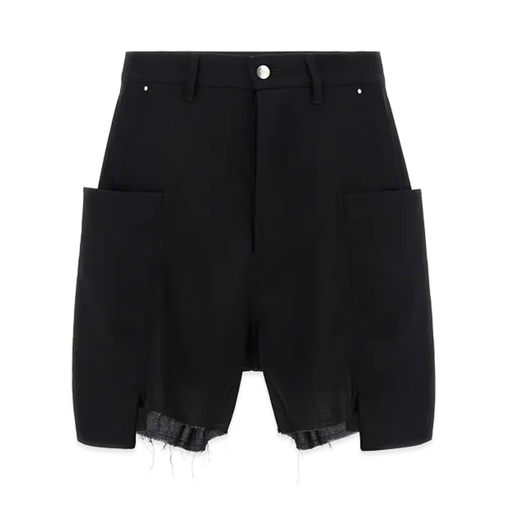 Rick Owens stefan Cargo Bermuda Shorts "Black"