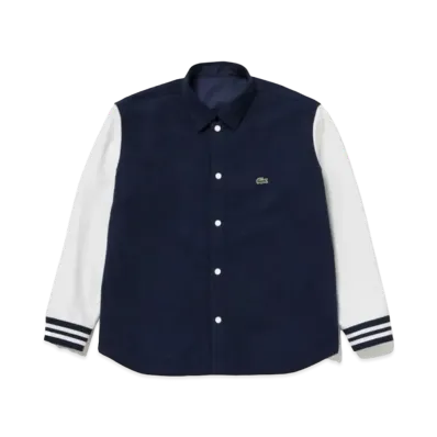 LACOSTE Reversible Shirt Jacket "Navy"
