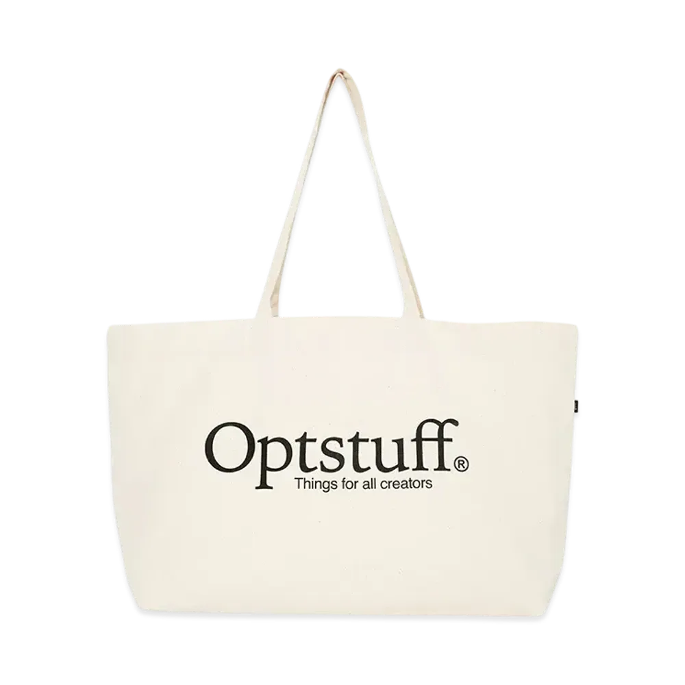 Optstuff Tote Bag "White"
