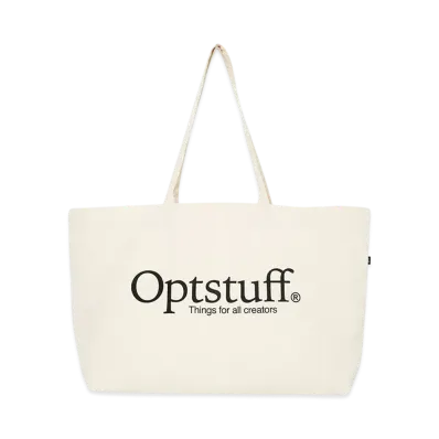Optstuff Tote Bag "White"