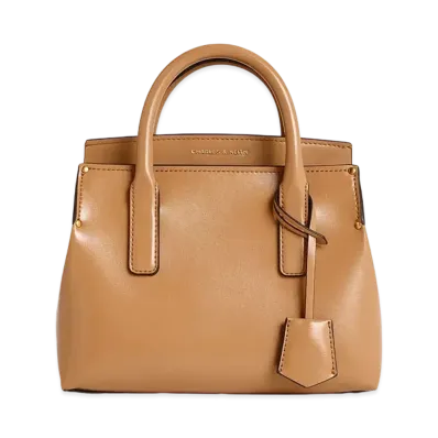 CHARLES & KEITH Rene Structure Tote Bag "Toffee"