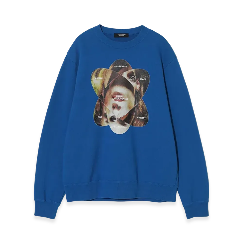 UNDERCOVER Cotton Sweat Pullover "Blue"