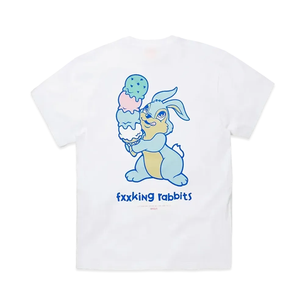 FR2 Rabbit Ice Cream T-Shirt "White"