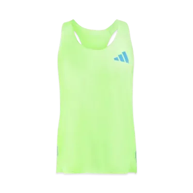 adidas Road to Records Singlet "Lucid Lemon"